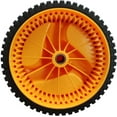 thumbnail image 1 of Metal Sleeve Lawn Mower Rear Wheel, Power Improvement Easy to Install Compatible Lawn Mower Wheels For Craftsmans Partner Electrolux Mcculloch Rally, 195Mm Outer Diameter Lawn Mower Replacement Wheel, 1 of 5