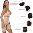 thumbnail image 5 of Women's High Waist Body Shaper Panty Seamless Tummy Control Shapewear Butt Lifter Thigh Slimmer Briefs, 5 of 6