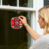 Emergency Pet Alert Inside Sticker Fire Decal for Home Window Door Sign with Fade Design