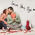 thumbnail image 3 of Letrero de Madera con Texto "Love You Bye", Decoración de Pared con Letras, Letrero de Madera con Texto "Bye Love You", Arte de Pared, Decoración del Hogar para el Amor, 3 of 5