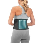 Mueller Adjustable Back Brace, Black, One Size Fits Most