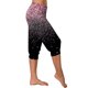 thumbnail image 2 of Pantalones Casuales de las Mujeres Imprimidos Leggings Pantalones Recortados, Pantalones Elásticos Cómodos para el Día Y el Deporte, 2 of 6