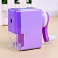 thumbnail image 1 of Pencil Sharpener, Manual Sharpener, Pencil Sharpener for Kids, Pencil Sharpener for Pencil Sharpener Handheld, Children Kids Gift，School Stationery Office Students Supplies， Elegant Purple, 1 of 3
