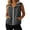 Dark Gray, variant on Women's Sleeveless Drawstring Hooded Zip Up Jacket, Lightweight Breathable Active Vest with Adjustable Hem, for Summer Outdoor Sports or Leisure Travel Green