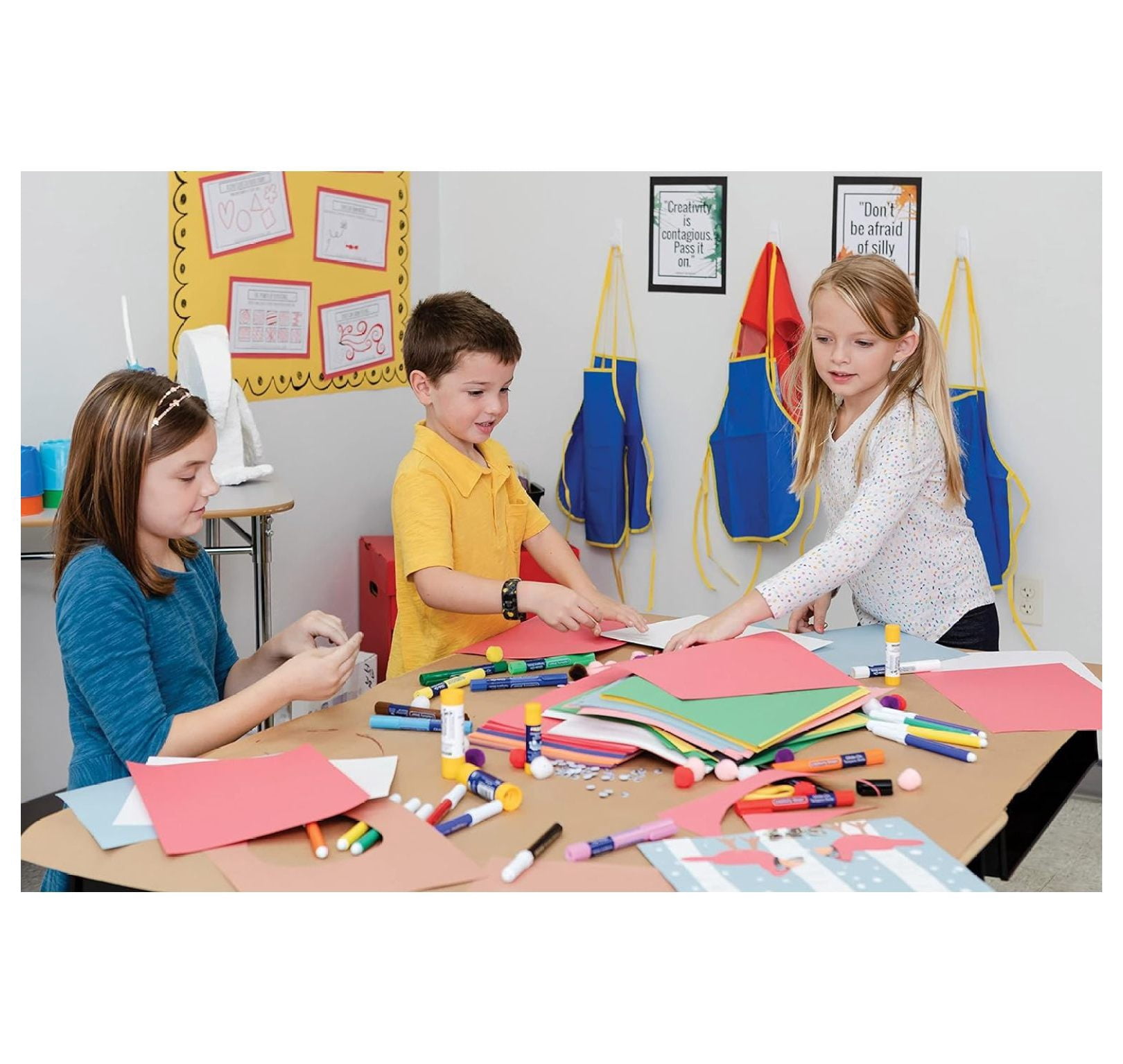 (Formerly SunWorks) Construction Paper Sampler, 12 Assorted Colors, 12" x 18", 1,200 Sheets