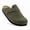 grey, variant on Kids Suede Clogs Boys Girls Leather Mules Cork Footbed Sandals with Arch Support Slip-on Slippers Indoor Outdoor Cute Sandals Classic Adjustable Buckle
