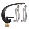 thumbnail image 1 of Water Tap, Water Faucet, Simple And Generous Easy To Complete DIY Installation Reliable Design Bathroom Accessories For Home Hotel Office Black, 1 of 8