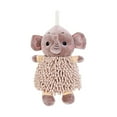thumbnail image 1 of TIELUTT Cartoon Elephant Sheniel Hand Wiping Doll Functional Animal Themed Absorbent Hand Towel Plushie Towel Rack Large Bath Towels Kids Bathroom Set Towels for Bathroom Extra Large Bathroom Product, 1 of 7