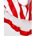thumbnail image 5 of DPOIS Toddlers Kids Girls Striped Candy Cance Costume Christmas Tutu Dress Red 12, 5 of 7