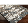 thumbnail image 4 of Mark&Day Area Rugs, 2x3 Dun Modern Shag Teal Area Rug, Brown White Blue Carpet for Living Room, Bedroom or Kitchen (2' x 3'), 4 of 7