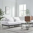 thumbnail image 3 of Modway Proximity Modern Style Upholstered Polyester Fabric Sofa in White, 3 of 5