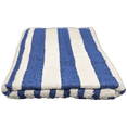 thumbnail image 3 of 9 Pack Poolside Beach Pool Spa Towels Striped Blue/White 100% Ring Spun Cotton 30" x 60", 3 of 8