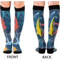 thumbnail image 2 of FREEAMG American Map Compression Socks for Women and Men, 1 Pair, 2 of 7