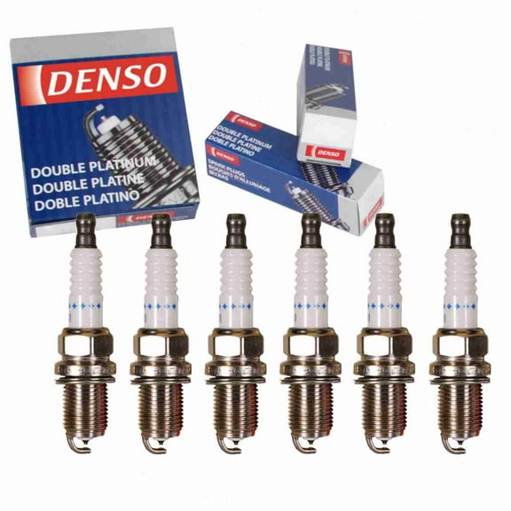 6 pc DENSO 3174 Spark Plugs for MD339798 MD361067 MS851335 MS851501 PK16PR-P11 Ignition Wire Secondary Fits select: 2005-2006 MERCEDES-BENZ E, 1986-1989 CHEVROLET CORVETTE