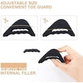 thumbnail image 4 of MSHUN 4 Pairs Soft Sponge Half Insoles, Reusable Big Toe Plug Foot Brace Pads Adjustable Shoe Filler Unisex Shoe Inserts for Shoes Too Big, Adjustable Toe Filler Inserts for Women Men, 4 of 8