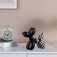 thumbnail image 2 of Estatua de Perro con Globo Zulema Negro, 2 of 7