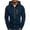 Navy, variant on SNOWSONG Baggy Hoodie Men Mens Jacket Men's Casual Long Sleeve Drawstring Hooded Sweatshirt Loose Zipper Cardigan Jacket Zip up Hoodie Men Big and Tall Hoodie Black L