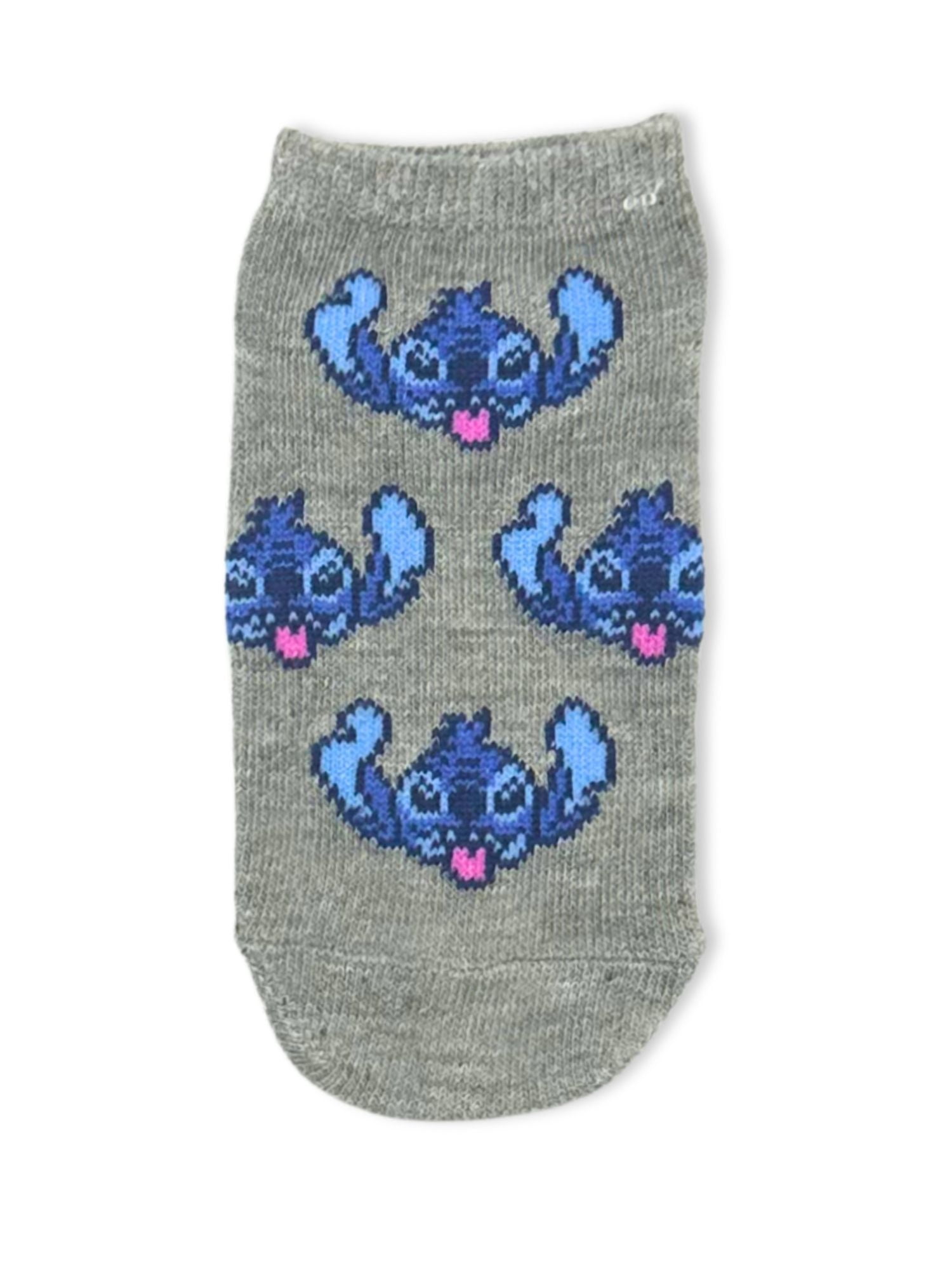 Disney Stitch Girls No-Show Socks, 6-Pack, Sizes S/M-M/L