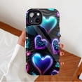thumbnail image 2 of Sparkling Glitter Heart iPhone Case, Shimmering Galaxy Design for Women Men, Perfect Valentine’s Day Gift Compatible with iPhone 11/12/13/14/15/16 (Pro Max/Plus), 2 of 9