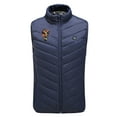 thumbnail image 3 of QATAINLAV Back to College SalesWinter Coats for Men Women Unisex Lightweight Graphic Heated Control 9 Heating Vest Heated Jacket Heating Vest Navy 4XL, 3 of 7