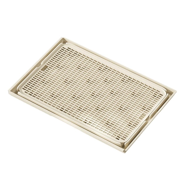 Big sale! Splicable Cat Litter Mat Anti-scatter Filtration Extra Large Double Layer Mat" I2T4
