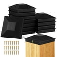thumbnail image 1 of 12 tapas para postes de cerca, cubiertas para postes de exterior, tapas para postes de barandilla, protectores para postes de cerca, herramientas de cercado con tornillos, 1 of 7