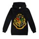 thumbnail image 1 of Harry Potter Sudadera con capucha informal Sudadera de manga larga Top Negro Cómodo Clásico, 1 of 3
