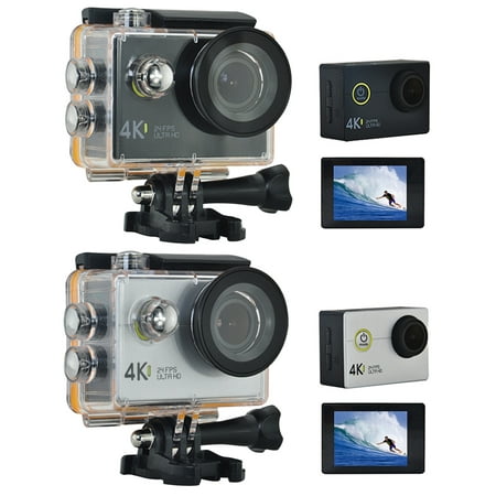 Sport Camera Ultra HD 4K WiFi Waterproof Cameras Underwater Diving /170 Degrees/900mAh