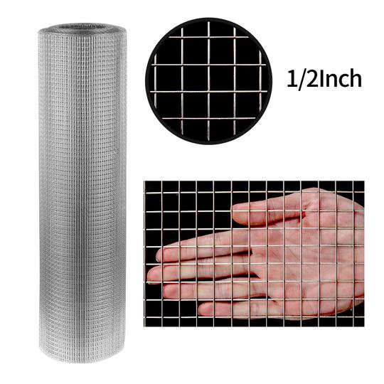 Amagabeli 36inch X 50ft Ss304 Stainless Steel Welded Wire Mesh 1 2 Inch Square Hardware Cloth 18 Gauge Ideal For High Grade Diy Cages Rodent Mesh Cabinets Wire Mesh Window Screen Mesh Walmart Com