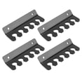 thumbnail image 1 of Cable Spring Holder Clips, 4 Pcs Cable Holder Clip 5 Slots Acrylic Cable Organizers USB Cable Holder Wire Organizer Cord Clips for Desk Car Home and Office, 1 of 7