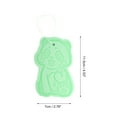 thumbnail image 4 of Unique Bargains 1 Pc Cartoon Bath Brush Body Scrubber for Bathroom 4.53"x2.76"x1.1" Green, 4 of 7