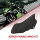 thumbnail image 4 of Aletas aerodinámicas delanteras Yashi para carenado de motocicleta, Patrón de fibra de carbono, 4 of 5