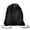 Black, variant on Versatile Carry Drawstring Bag: 1CT