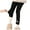 Black, variant on Splozh Girls Leggings Cotton Leggings for Girls Tights Pants for Kids Full Length Toddler Warm Stretchy,White 6-7 Years