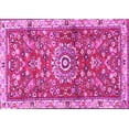 thumbnail image 1 of Ahgly Company Indoor Rectangle Medallion Pink Traditional Area Rugs, 8' x 10', 1 of 4