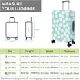 thumbnail image 2 of Travel Luggage Cover Suitcase Protector Fits 18-32 Inch Luggage Wheel Covers Patterned Travel Related Items Flower Luggage Protector Elastic Luggage Anti-scratch Suitcase Cover M, 2 of 5