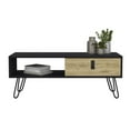 thumbnail image 6 of Coffee Table Magness, Modern -Tone Design, Open Shelf & Drawer Storage, 6 of 7