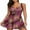 Red, variant on Bathing Suits for Women Tummy Control Plus Size Womens One Piece Swimsuit Athletic Swimdress Swimwear
