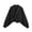 Black, variant on Asymmetric Wrap Belt Cropped Coat for Women Lightweight Shawl Lapel Open Front Jacket Loose Casual Solid Color Puff Long Sleeve Crop Outerwear L