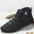 thumbnail image 4 of Men's Snow Boots, Winter Thermal Shoes, Windproof Boots With Fuzzy Lining, 4 of 10
