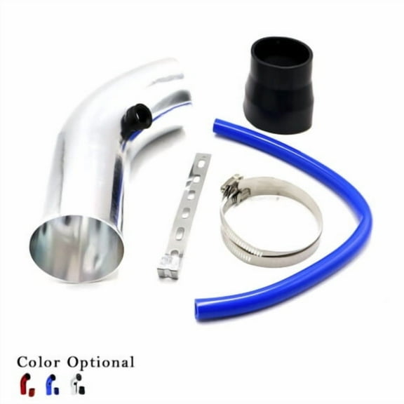 Universal 3'' 76mm Car Cold Air Intake Filter Induction Kit Pipe Hose System