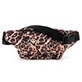 thumbnail image 3 of Riñonera Oxpecker Estampado de Leopardo Impermeable con Correa Ajustable para Hombres y Mujeres, 3 of 3