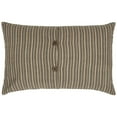 thumbnail image 2 of VHC Brands Sawyer Mill 14x22" Rectangular Pillow, Farmhouse, Charcoal, 2 of 6