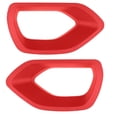 thumbnail image 3 of 2x Front Upper Grille Intake Bezel Red For 2015-2021 Dodge Charger SRT Scat Pack, 3 of 5