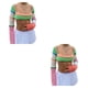 thumbnail image 2 of Sonducket Colores surtidos Colores llamativos y patrón de rayas clásico para jeans de moda para todas las ocasiones, adecuados para holgados y L, 1 2Conjunto, 2 of 6