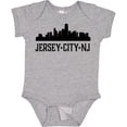 thumbnail image 3 of Inktastic Jersey City New Jersey City Skyline Boys or Girls Baby Bodysuit, 3 of 5