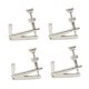thumbnail image 1 of Juego de ajustadores de instrumentos de cuerda de 4 piezas para cuerdas orquestales de violín 3/4 y 4/4 Plata, 1 of 9