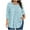 Light Blue, variant on S LUKKC LUKKC Plus Size Summer Top for Women Short Sleeve Round Neck Loose Fit Pleated Tshirts Blouses Business Casual Workout Tunic Tops for Leggings Trendy Fashion Beach Vacation Clothes Outfits