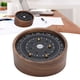 thumbnail image 4 of Walnut Calendar, Beautiful Aluminum Alloy High-quality Calendar, Wooden Craft Calendar Ornaments For Home Office ANGGREK Negro, 4 of 8