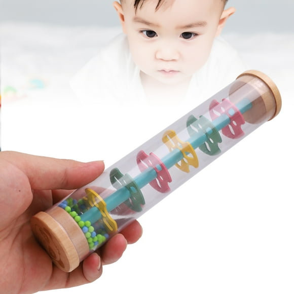 Rainmaker, Visual Sense Mini Rainstick Toy Auditory Fun for Toddlers for Kids for Babies